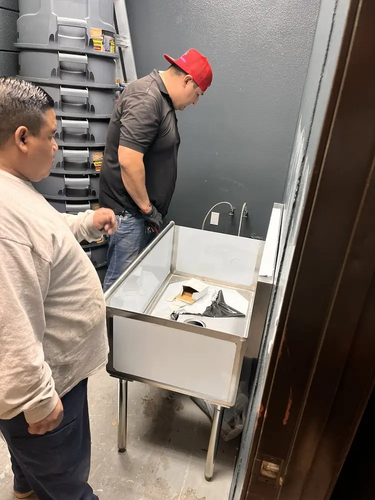 Commercial plumbing and sink installation in Stoystown